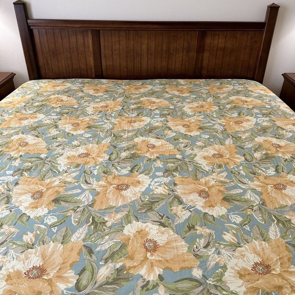 Pottery Barn Bedding Htf Pottery Barn Queen Cottage Floral Duvet
